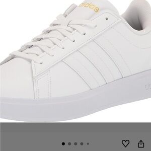 Adidas Women White Sneakers